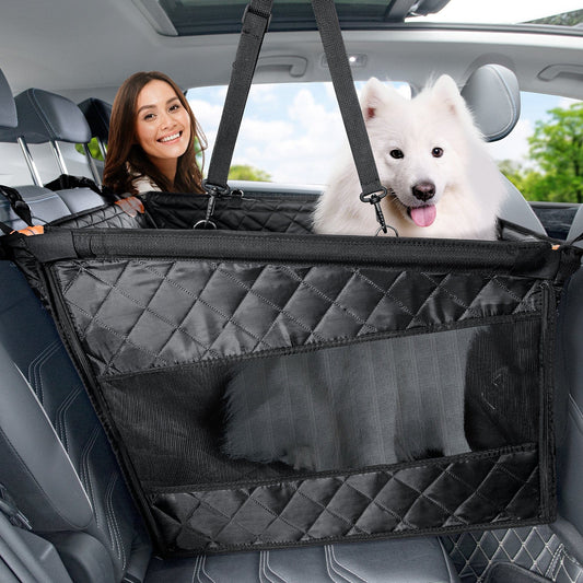 Extra Stable Dog Car Seat Reinforced for Medium and Large Dogs
