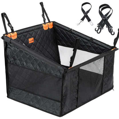 Extra Stable Dog Car Seat Reinforced for Medium and Large Dogs