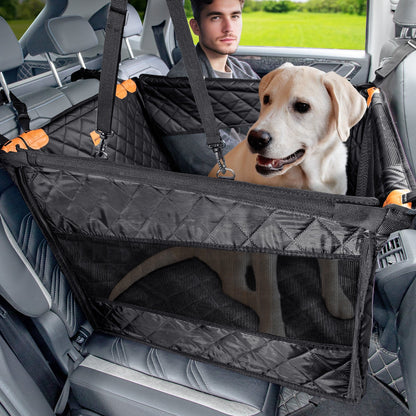 Extra Stable Dog Car Seat Reinforced for Medium and Large Dogs