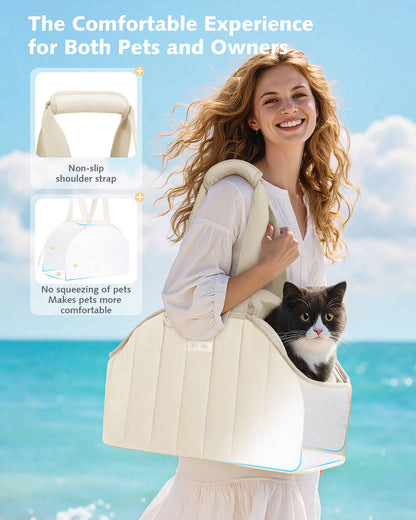 Ultra-Light Stylish Pet Shoulder Handbag Cat Carrier Bag