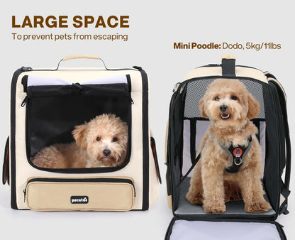 Hardtop Widened Pet Carrier Backpack Dog Backpack