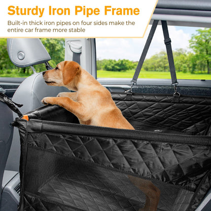 Extra Stable Dog Car Seat Reinforced for Medium and Large Dogs