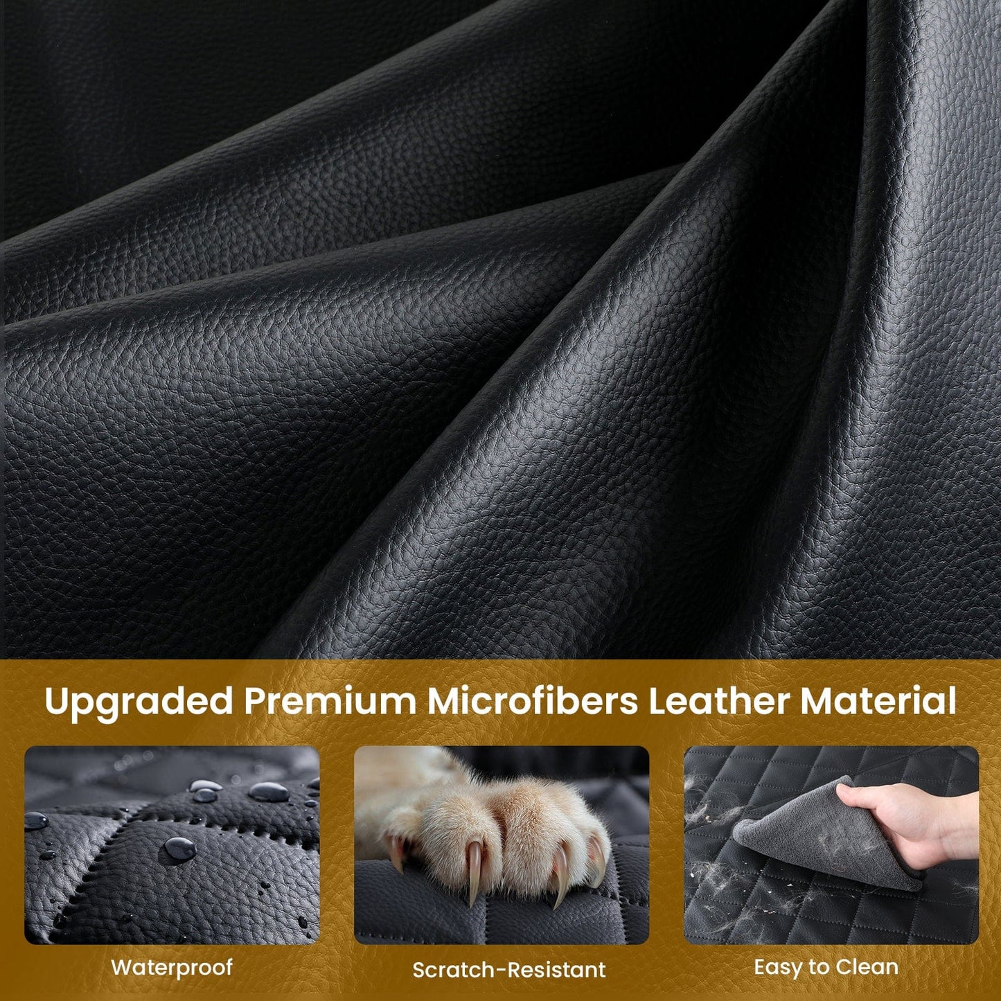 Extra Stable Dog Car Seat Reinforced for Medium and Large Dogs
