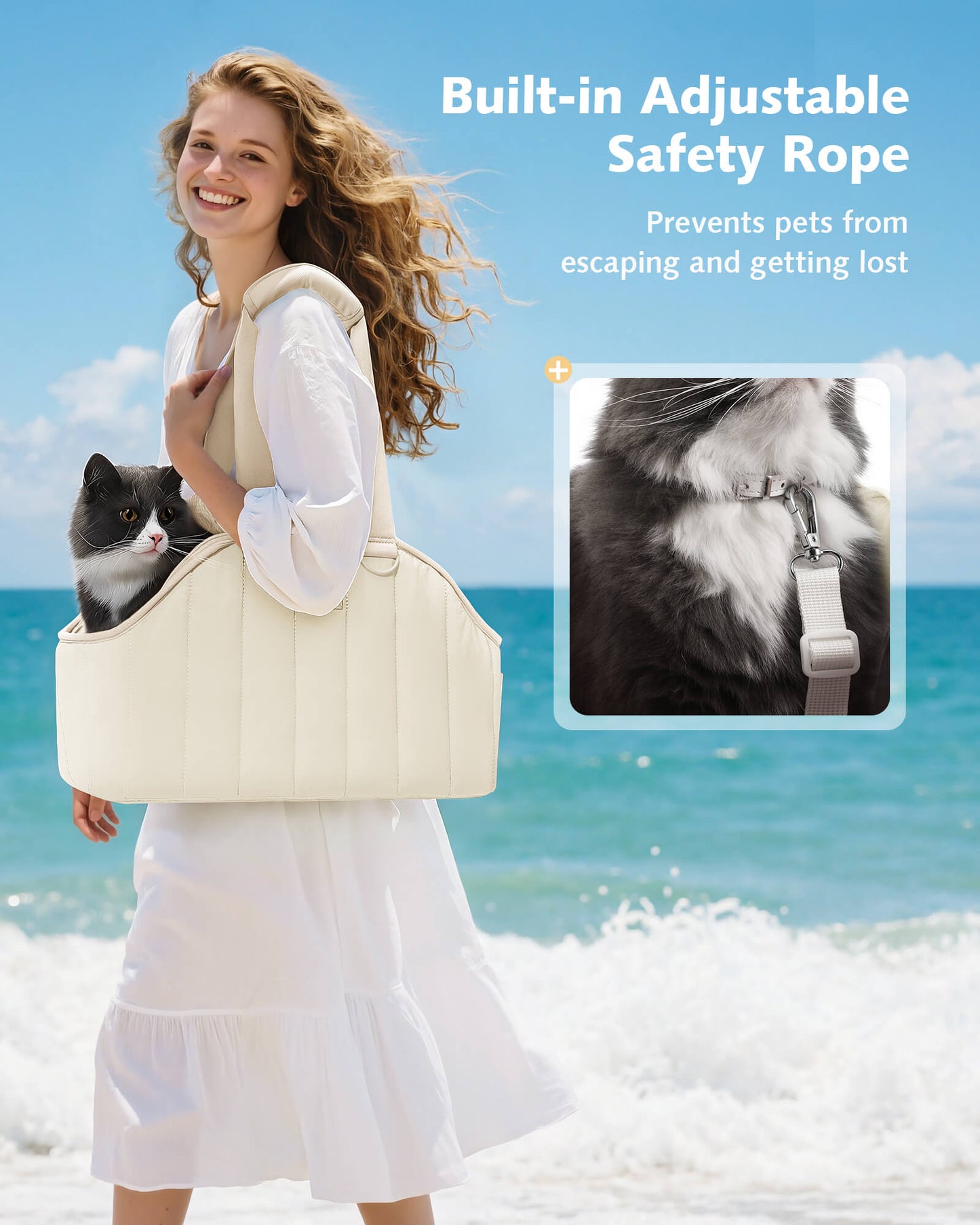 Ultra-Light Stylish Pet Shoulder Handbag Cat Carrier Bag