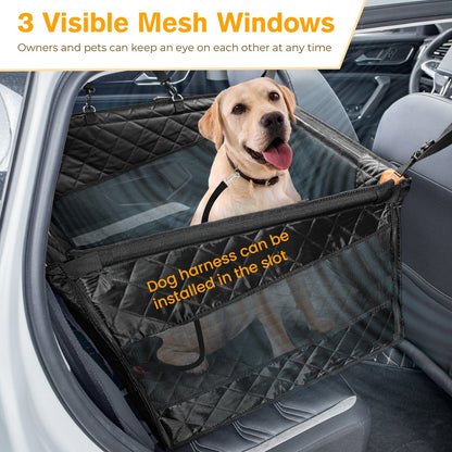 Extra Stable Dog Car Seat Reinforced for Medium and Large Dogs