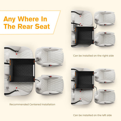 Extra Stable Dog Car Seat Reinforced for Medium and Large Dogs
