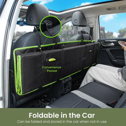 2025 Upgrade Dog Car Seat Cover&Extender&Barriers 3 in 1 Up to 150kg