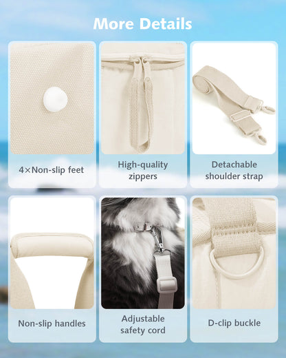 Ultra-Light Stylish Pet Shoulder Handbag Cat Carrier Bag