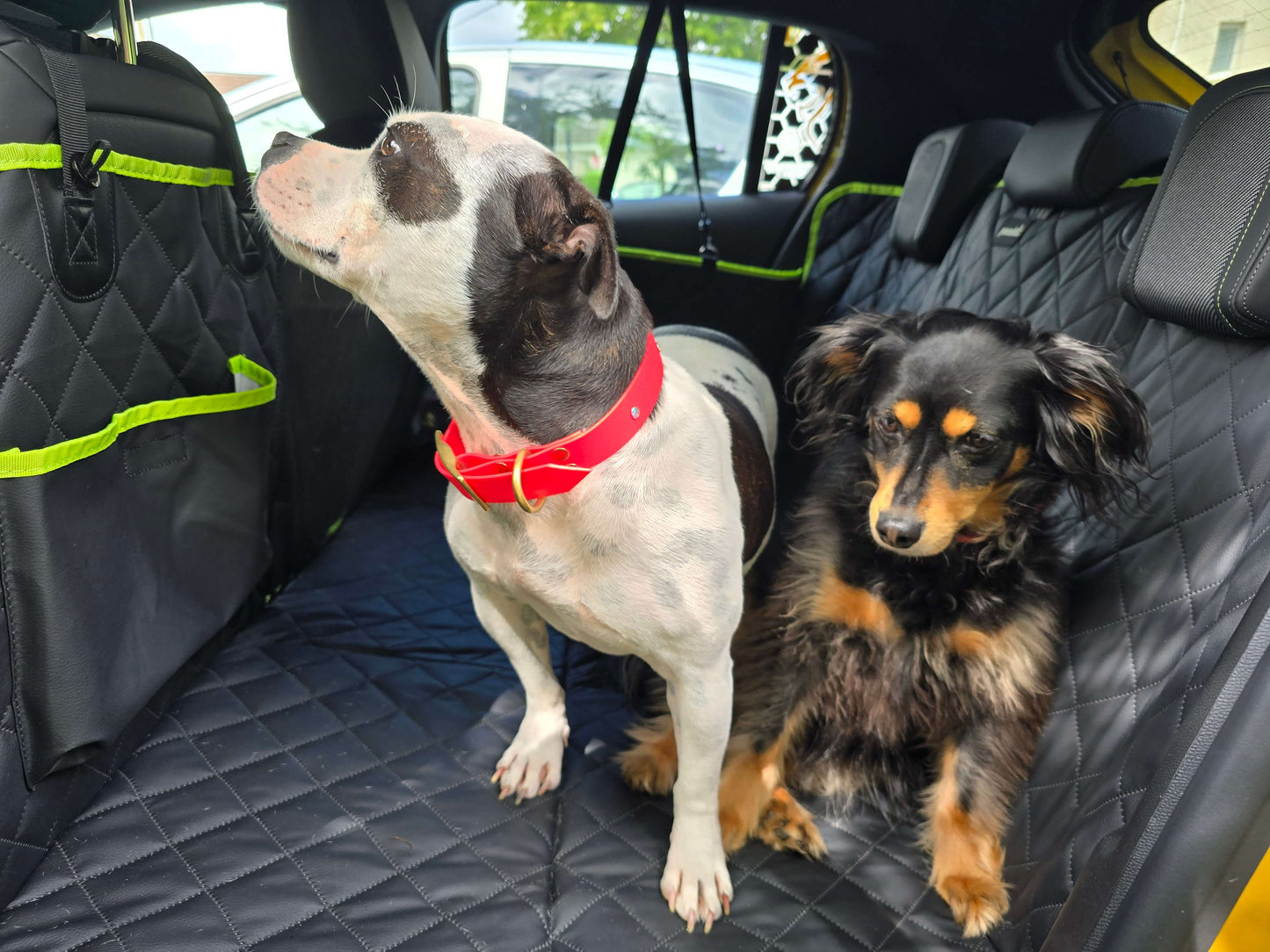 2025 Upgrade Dog Car Seat Cover&Extender&Barriers 3 in 1 Up to 150kg