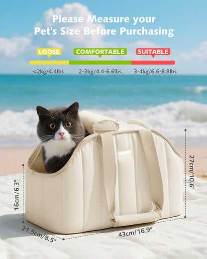 Ultra-Light Stylish Pet Shoulder Handbag Cat Carrier Bag