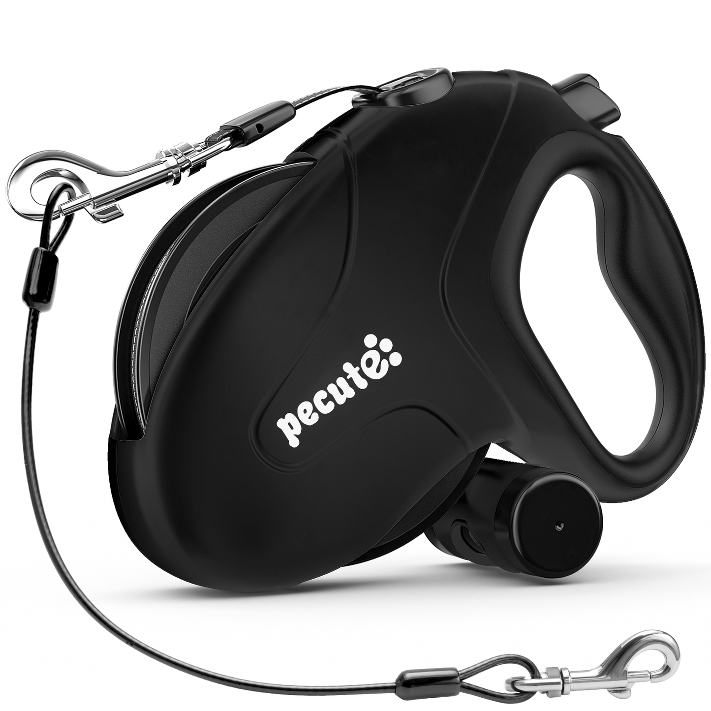 10m/32ft Retractable Dog Leash with Reflective Strips with  Poop Bag