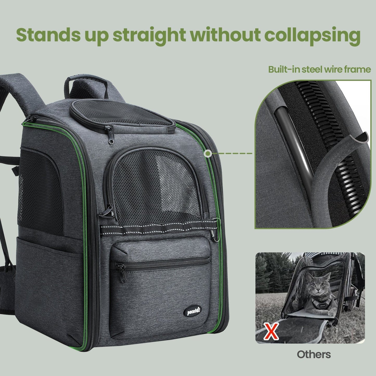 Suspended Anti-Gravity Weight-Reducing Pet Carrier Backpack