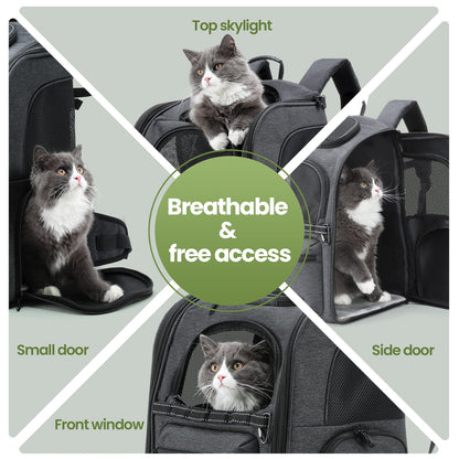 Suspended Anti-Gravity Weight-Reducing Pet Carrier Backpack