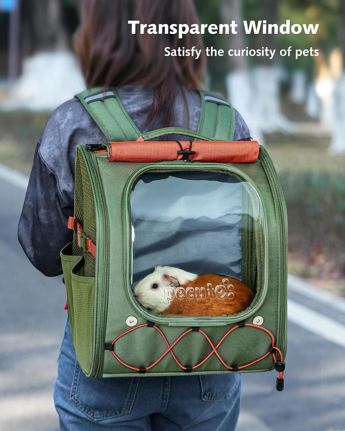 Small Pet Carrier Breathable Guinea Pig Carrier