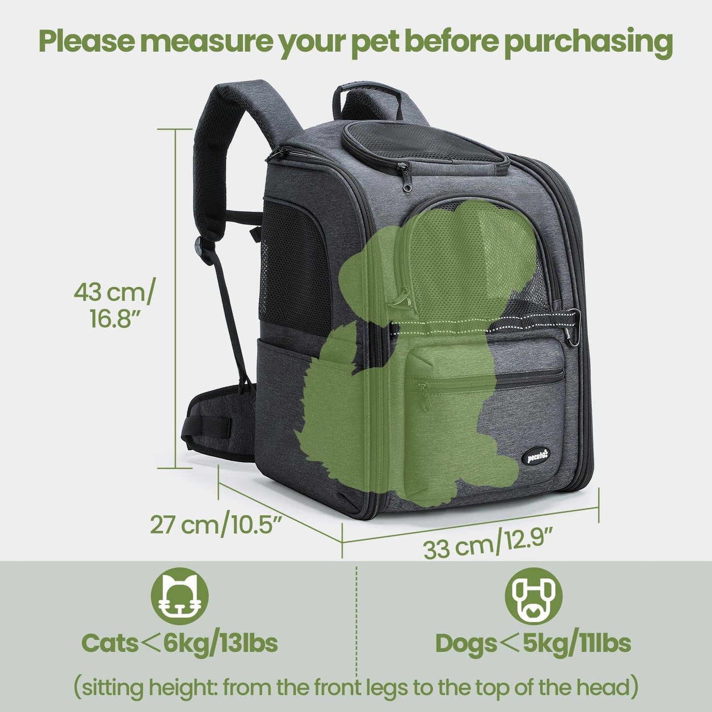 Suspended Anti-Gravity Weight-Reducing Pet Carrier Backpack
