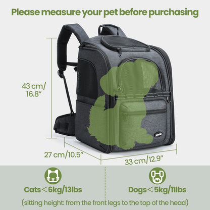 Suspended Anti-Gravity Weight-Reducing Pet Carrier Backpack