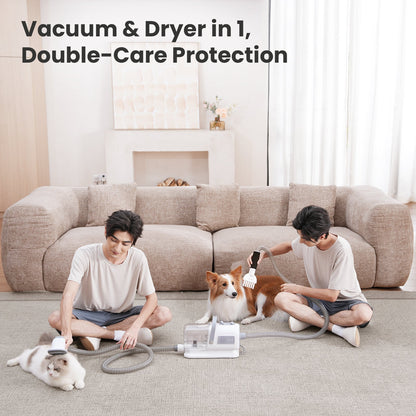 7-in-1 Dog Grooming Vacuum&Dryer for Shedding Grooming