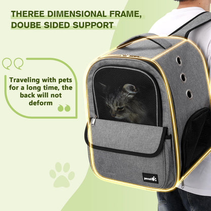 Small Pet Carrier Backpack for Cats and Puppies