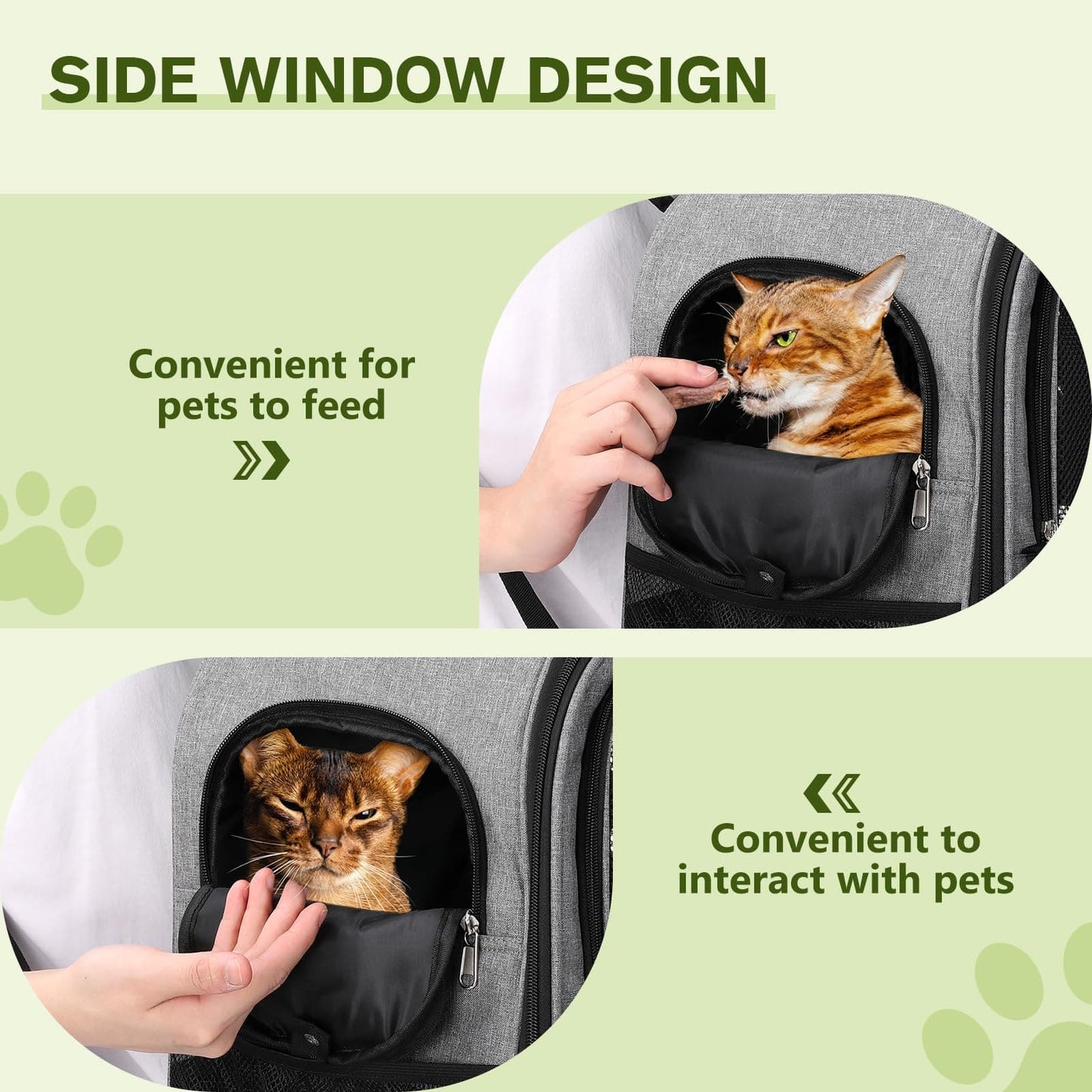 Small Pet Carrier Backpack for Cats and Puppies