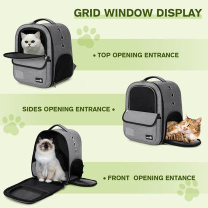 Small Pet Carrier Backpack for Cats and Puppies