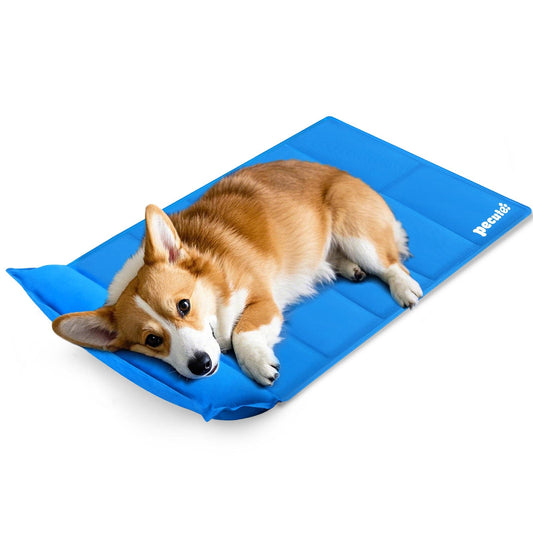 M-XL Dog Cooling Mat with Pillow