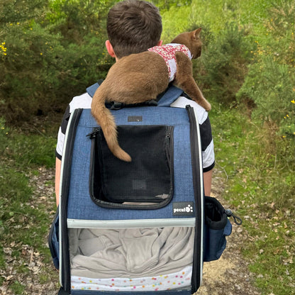 Portable Breathable Rucksack Pet Carrier Backpack