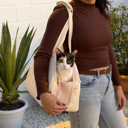 Ultra-Light Stylish Pet Shoulder Handbag Cat Carrier Bag