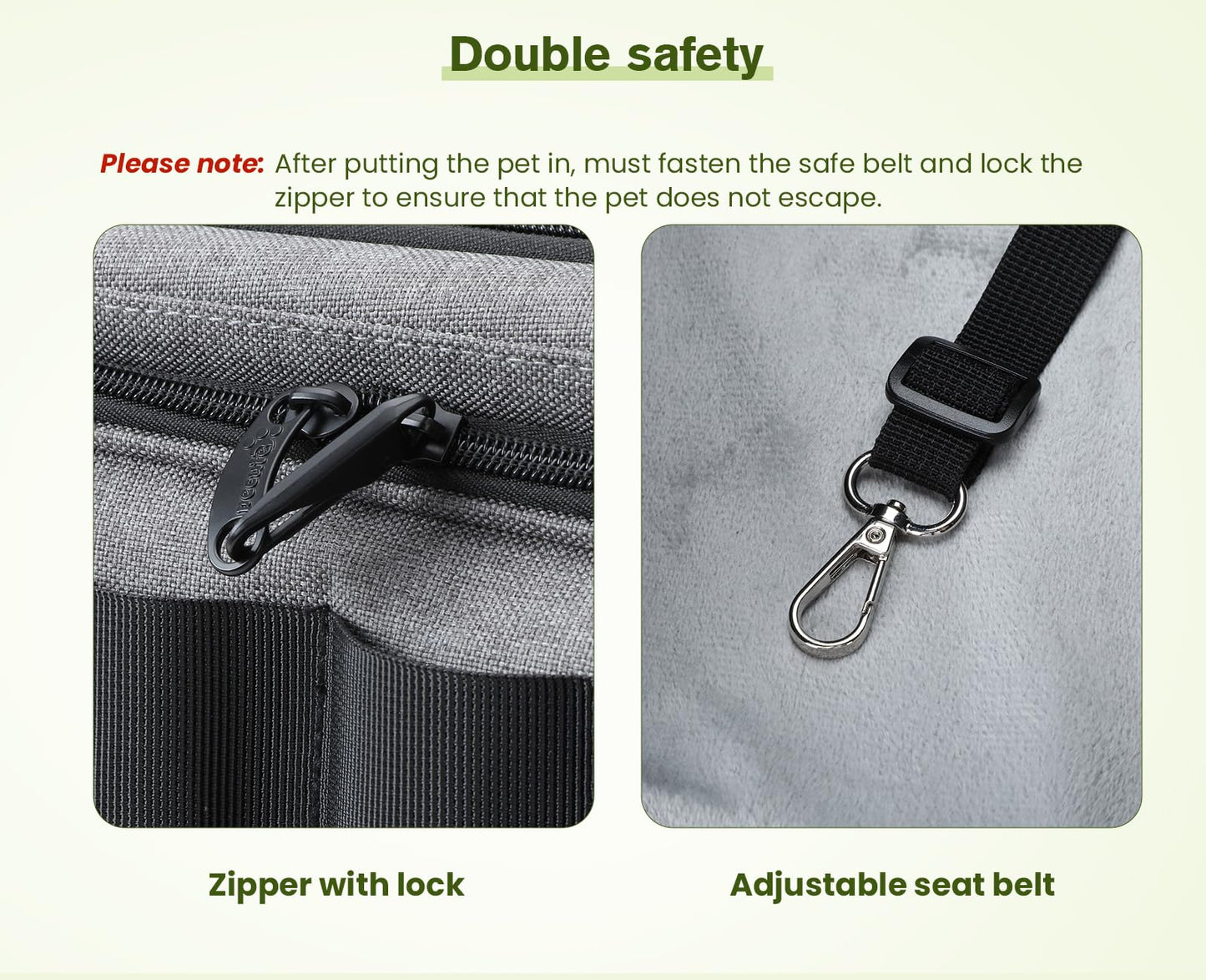 Airline Approved Cat Carrier Expandable Pet Carrier up to 5kg/12lbs