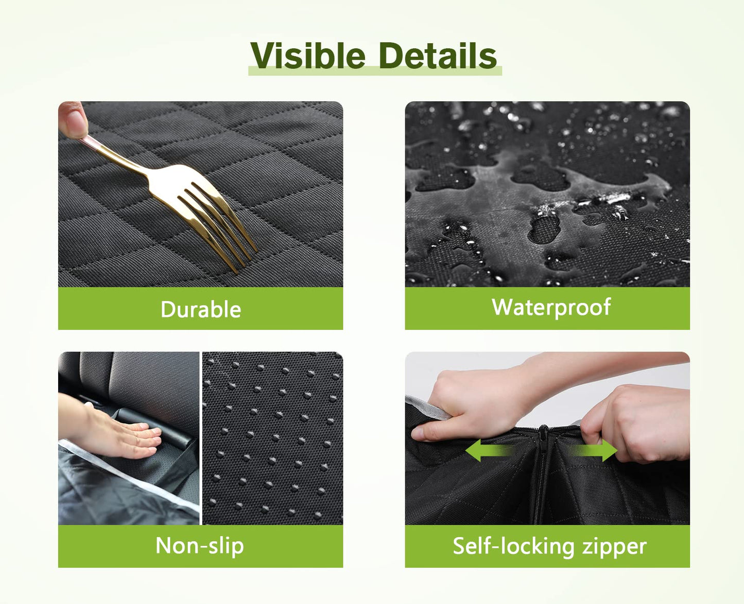 100% Waterproof Dog Seat Cover
