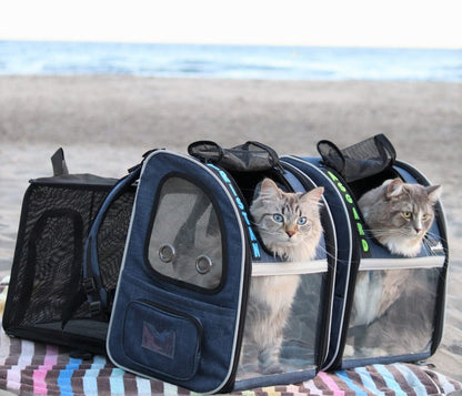 Portable Breathable Rucksack Pet Carrier Backpack