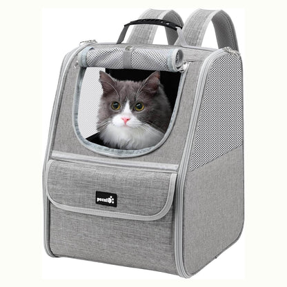 Trapezoidal Cat Carrier Pet Backpack