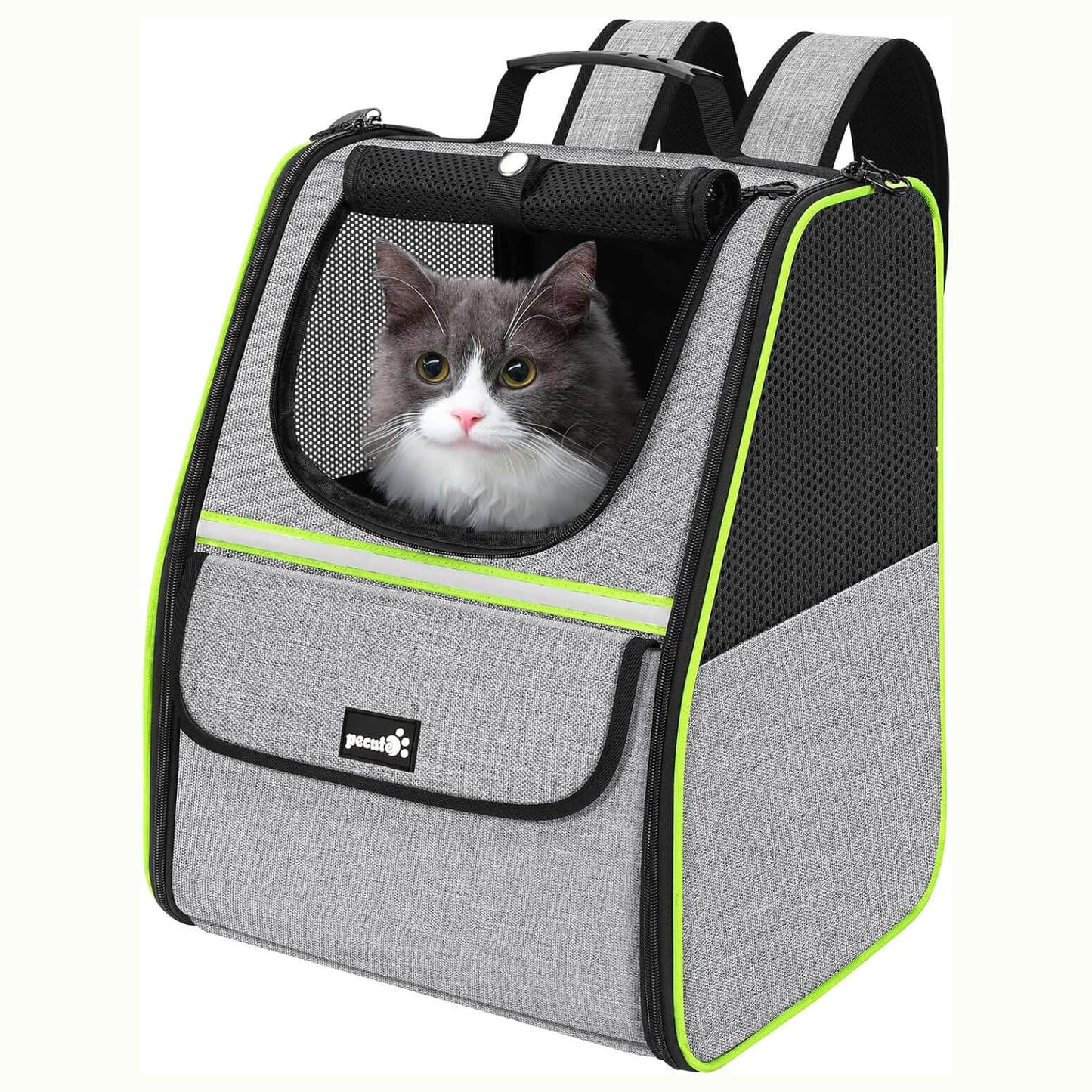 Trapezoidal Cat Carrier Pet Backpack