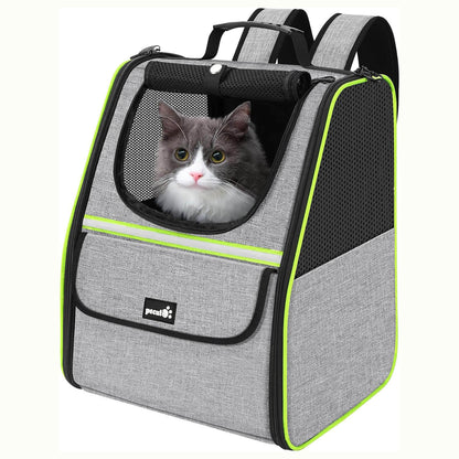 Trapezoidal Cat Carrier Pet Backpack